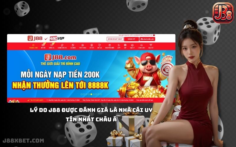 J88 nổi bật với độ minh bạch, bảo mật cao và dịch vụ đỉnh, chinh phục mọi tay chơi châu Á